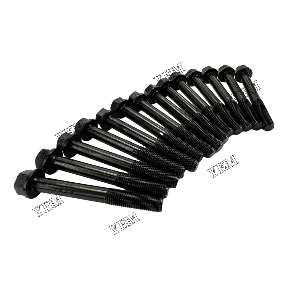 For Kubota Cylinder Head Bolt 14x 16241-03450 D905 Engine Spare Parts YEMPARTS