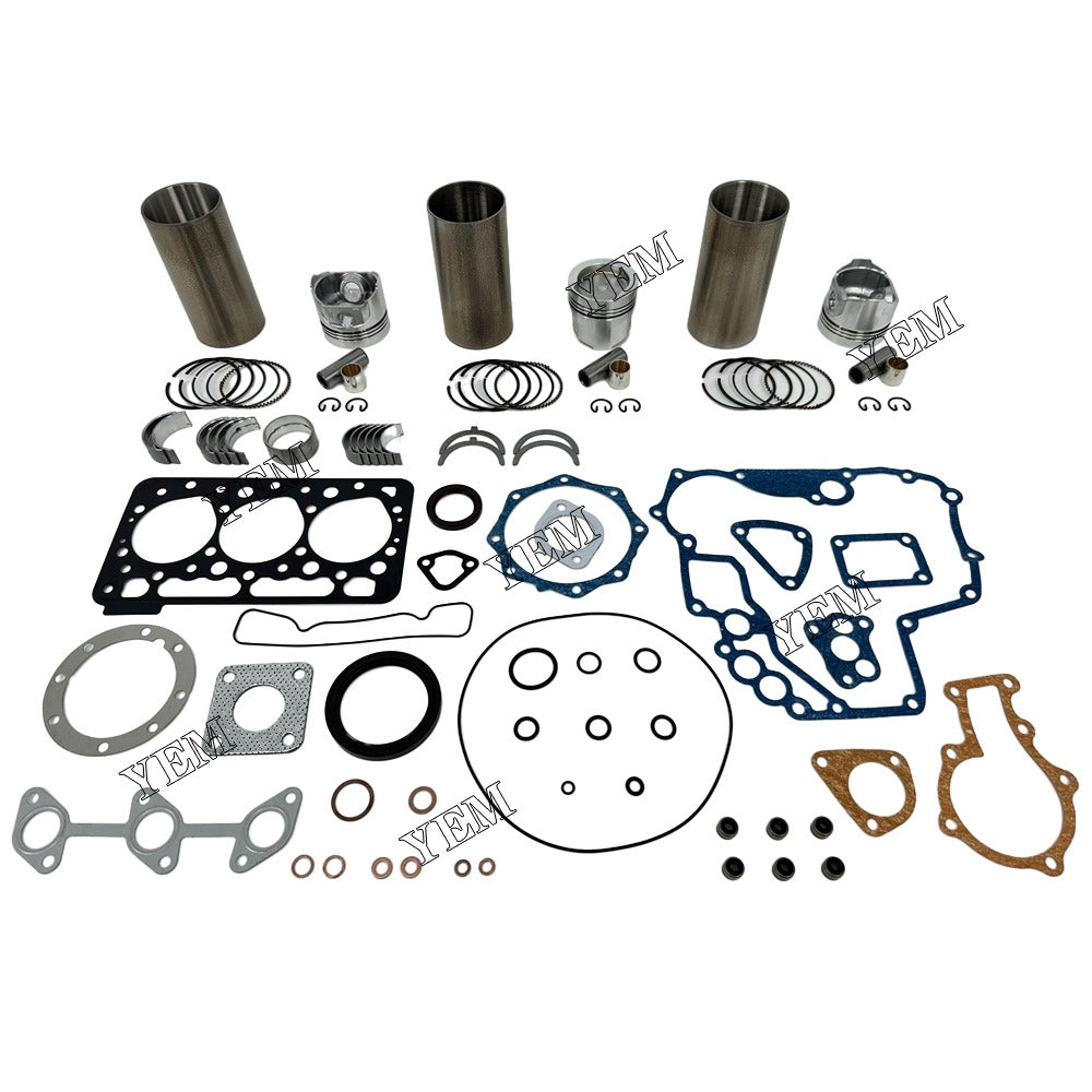 For Kubota Overhaul Kit With Bearing Set 3x part number 12691-21110 WG750 Engine Spare Parts YEMPARTS