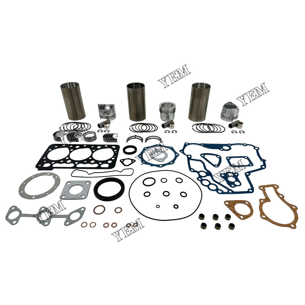For Kubota Overhaul Kit With Bearing Set 3x part number 12691-21110 WG750 Engine Spare Parts YEMPARTS