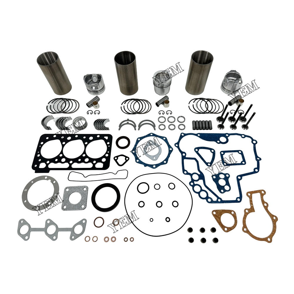 For Kubota Overhaul Rebuild Kit With Bearing Set Valve Train 3x part number 12691-21110 WG750 Engine Spare Parts YEMPARTS
