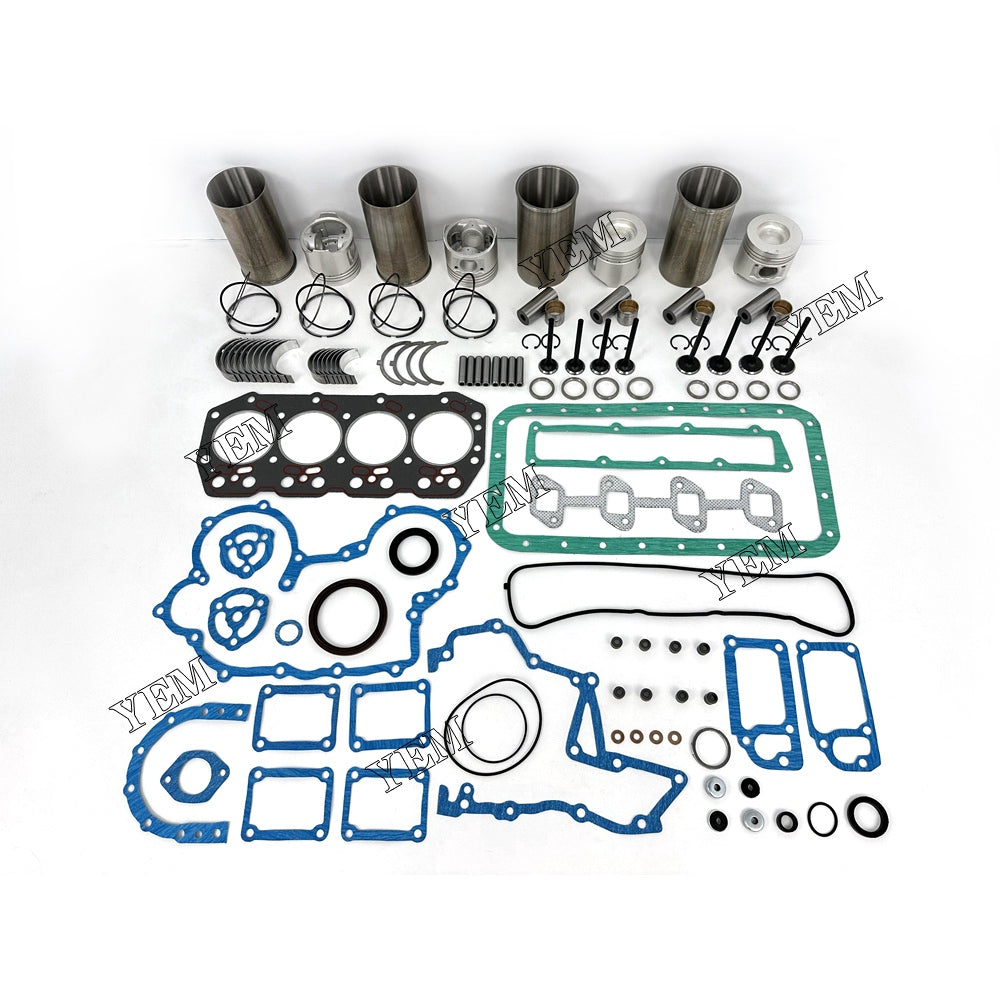 For Toyota Overhaul Rebuild Kit With Bearing Set Valve Train 4x 2Z Engine Spare Parts YEMPARTS