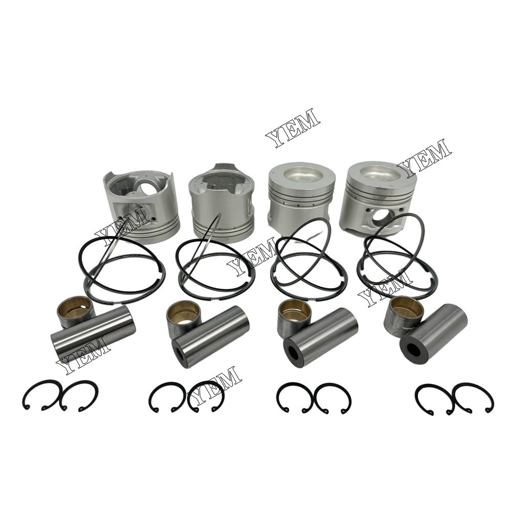 For Toyota Piston With Rings 4x 2Z Engine Spare Parts YEMPARTS