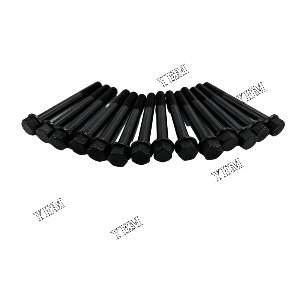 For Kubota Cylinder Head Bolt 14x 19202-03450 D1402 Engine Spare Parts YEMPARTS