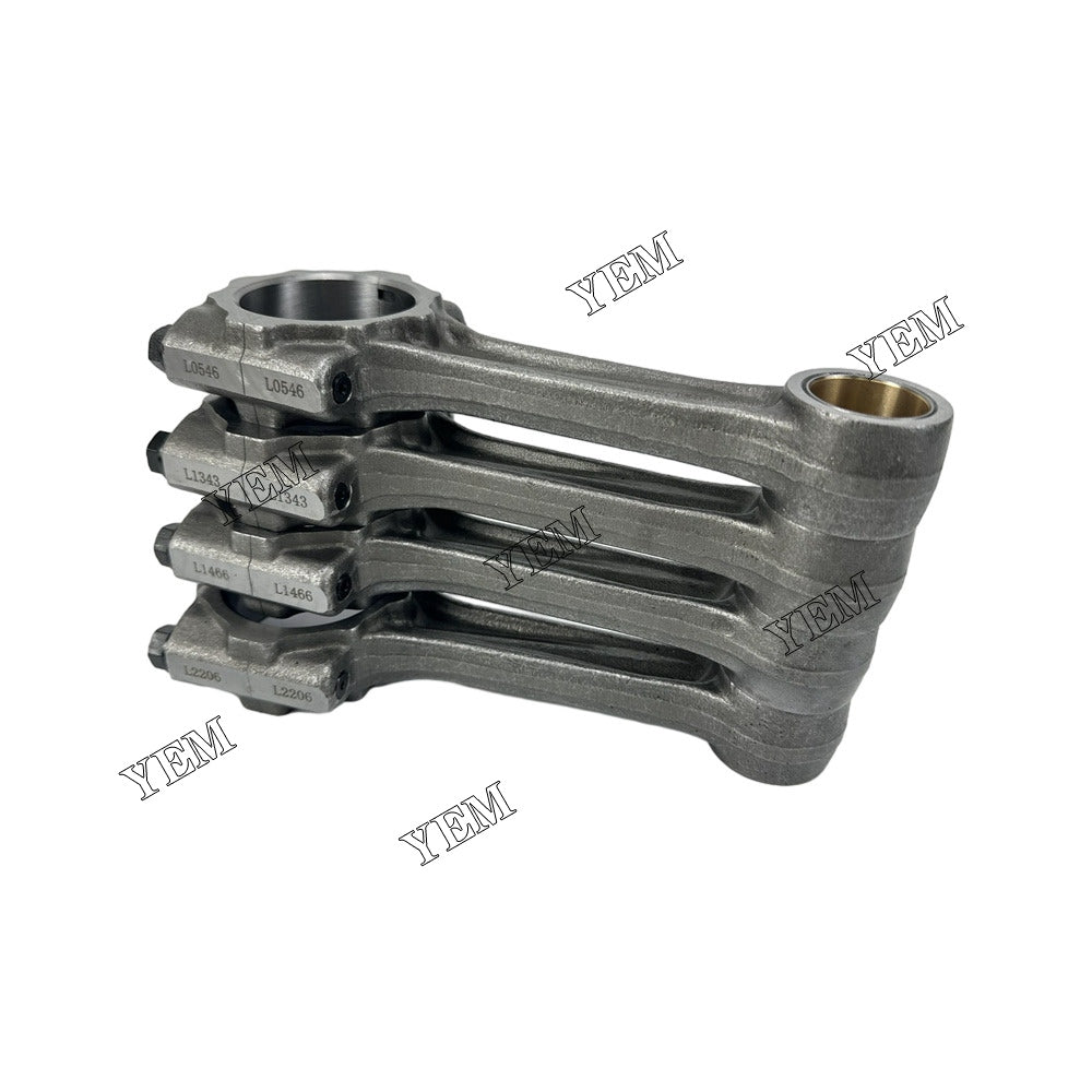 For Kubota Connecting Rod 4x 1C020-22018 V3300 Engine Spare Parts YEMPARTS