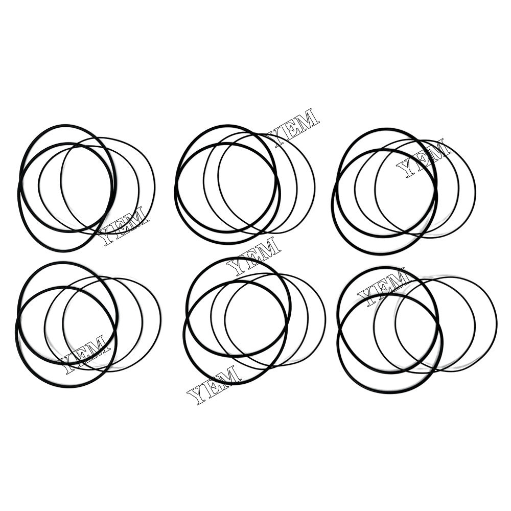 For German Man O Ring 4x 65.96501S0412 D2876 Engine Spare Parts YEMPARTS