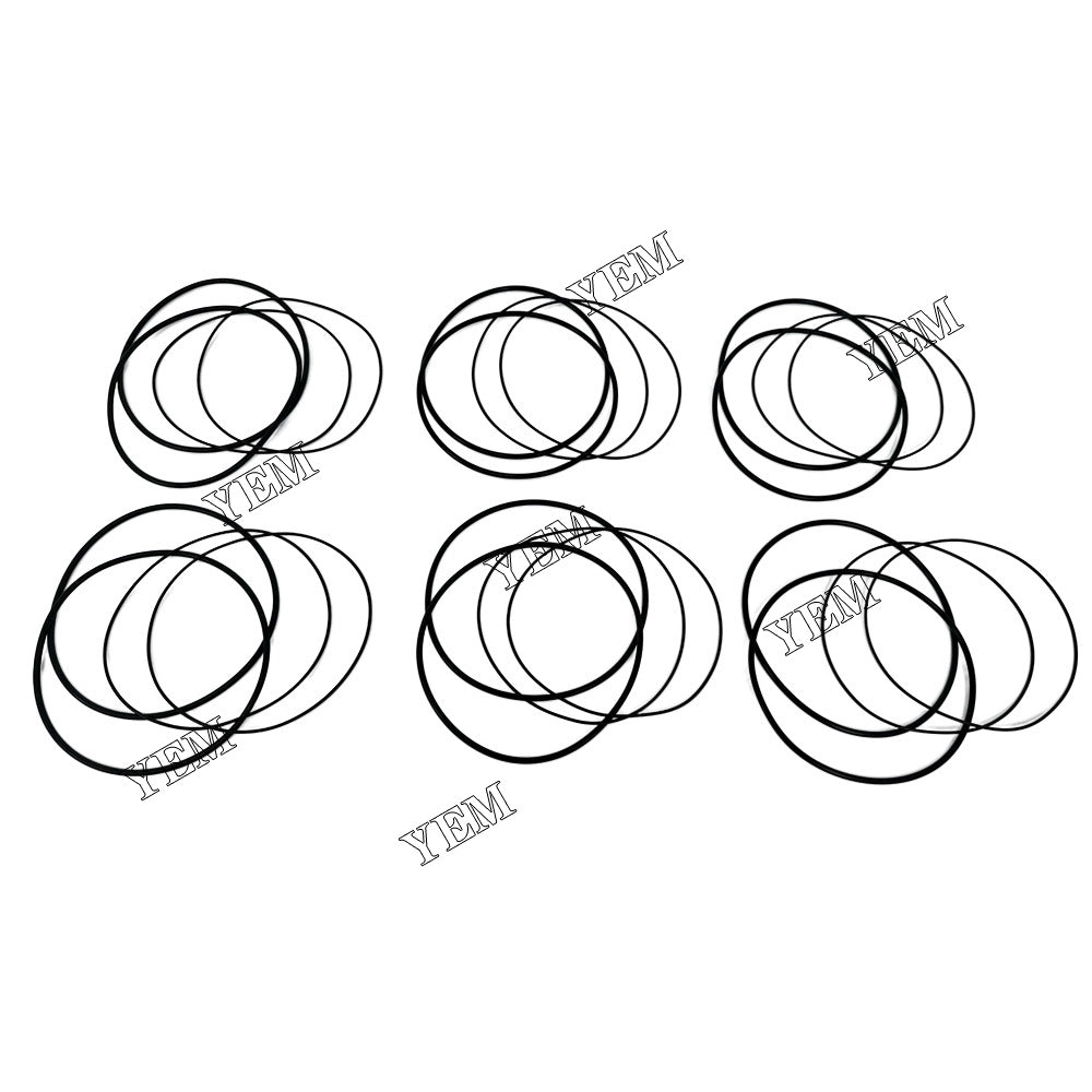 For German Man O Ring 4x 65.96501S0412 D2876 Engine Spare Parts YEMPARTS