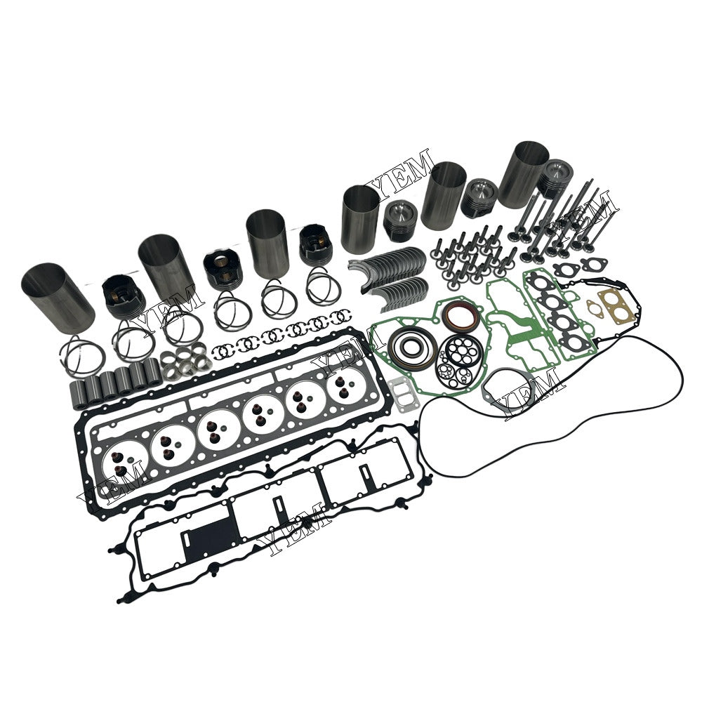 For Caterpillar Overhaul Kit With Valves 6x C7 Engine Spare Parts YEMPARTS