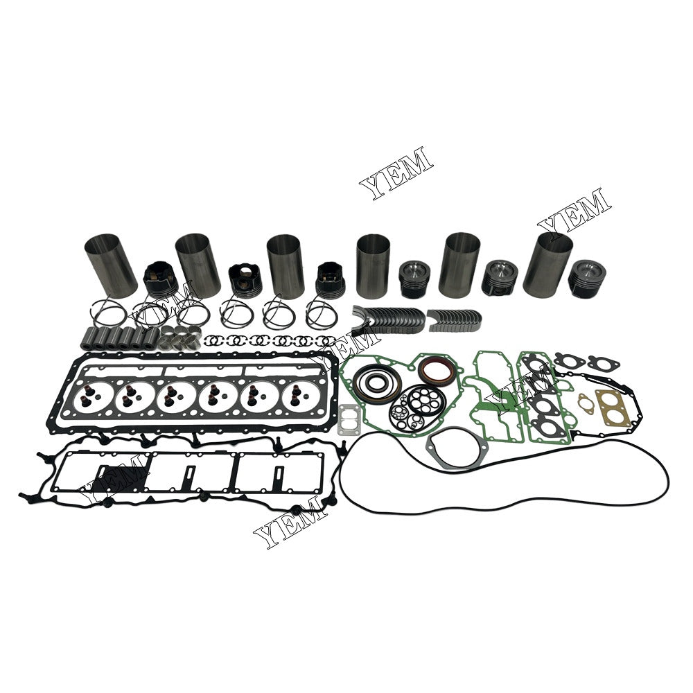 For Caterpillar Overhaul Kit With Bearing Set 6x C7 Engine Spare Parts YEMPARTS