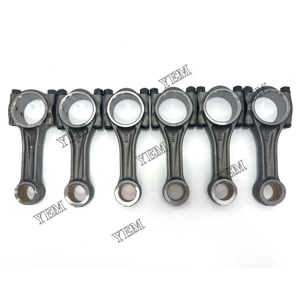 For Mitsubishi Connecting rod with wrong mouth oblique mouth 6x 6D15 Engine Spare Parts YEMPARTS