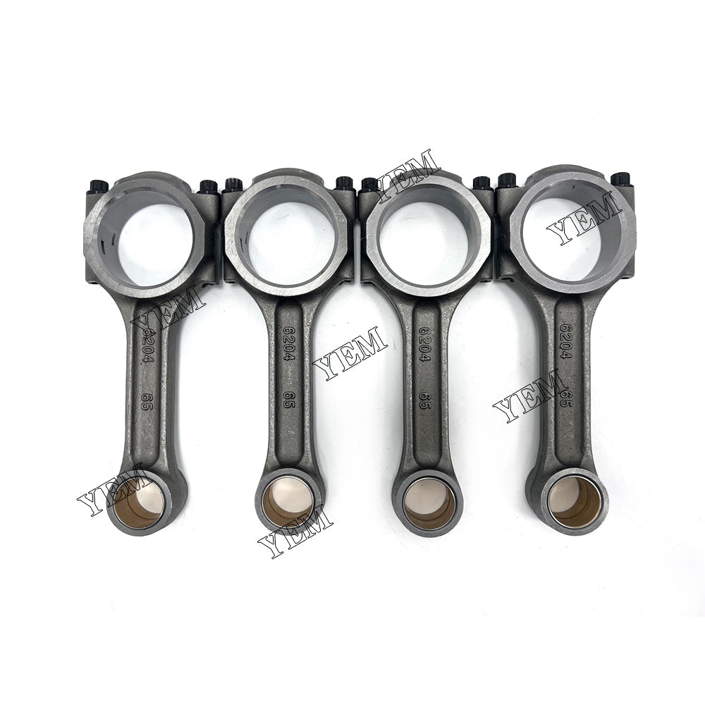 For Komatsu Connecting rod with wrong mouth flat mouth 4x 4D95 Engine Spare Parts YEMPARTS