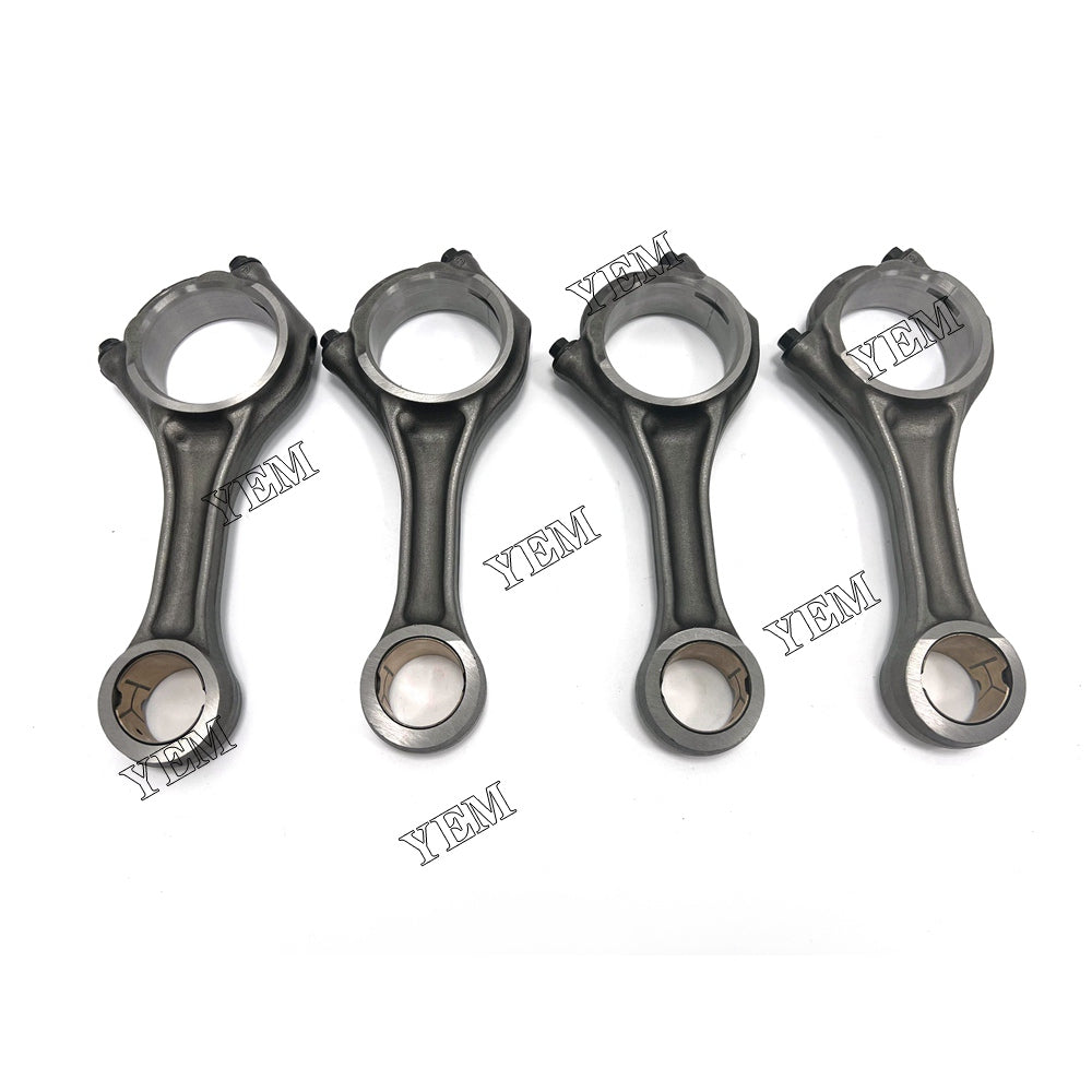 For Komatsu Connecting Rod 4x 4891176 4943979 4898808 4D102 Engine Spare Parts YEMPARTS