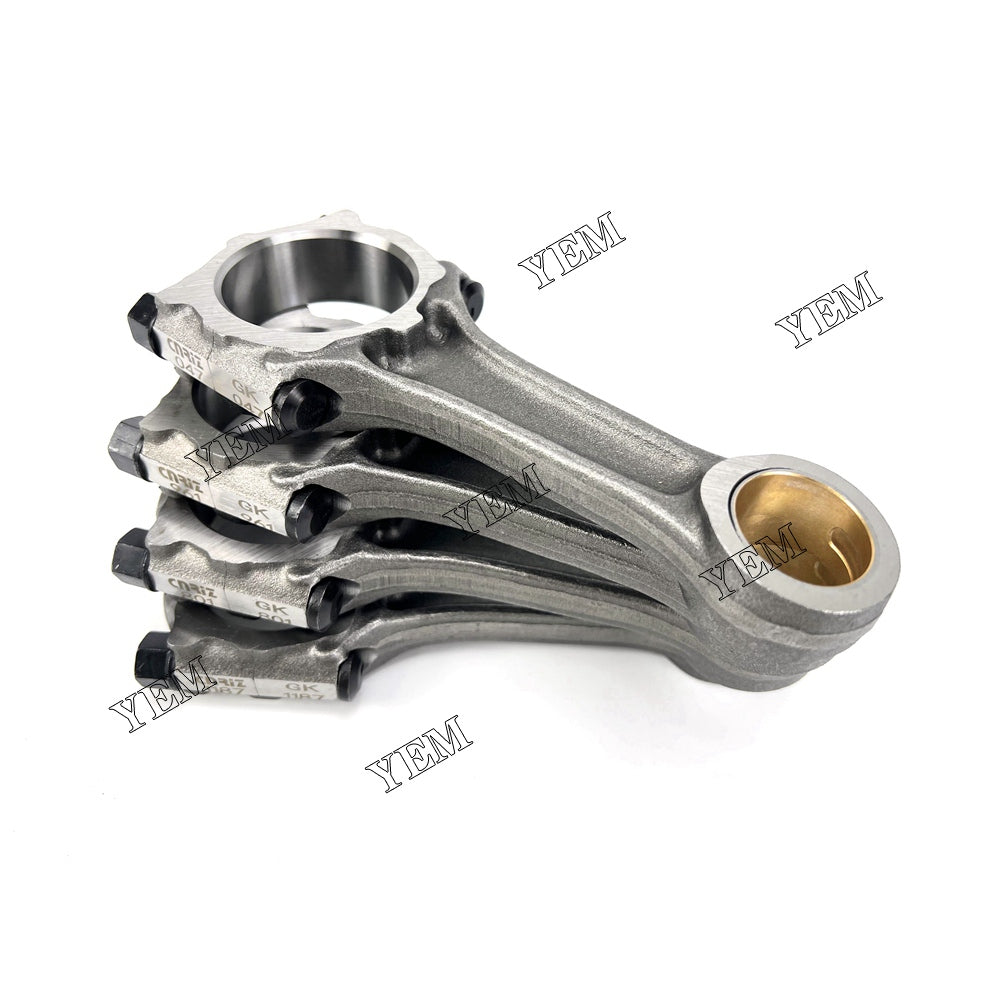 For Isuzu Connecting Rod 4x 8-98075776-0 4LE2 Engine Spare Parts YEMPARTS