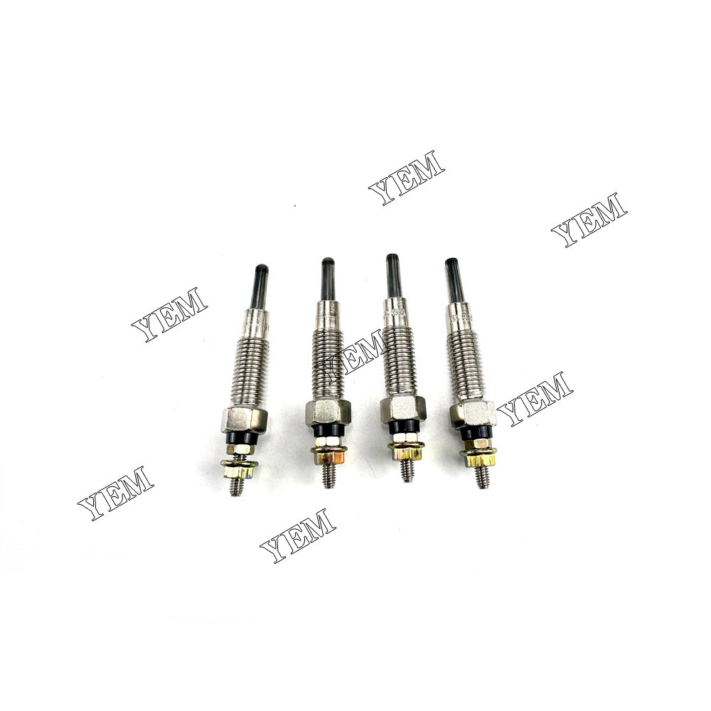 For Kubota Glow Plug 4X 15521-65512 V1702 Engine Spare Parts YEMPARTS