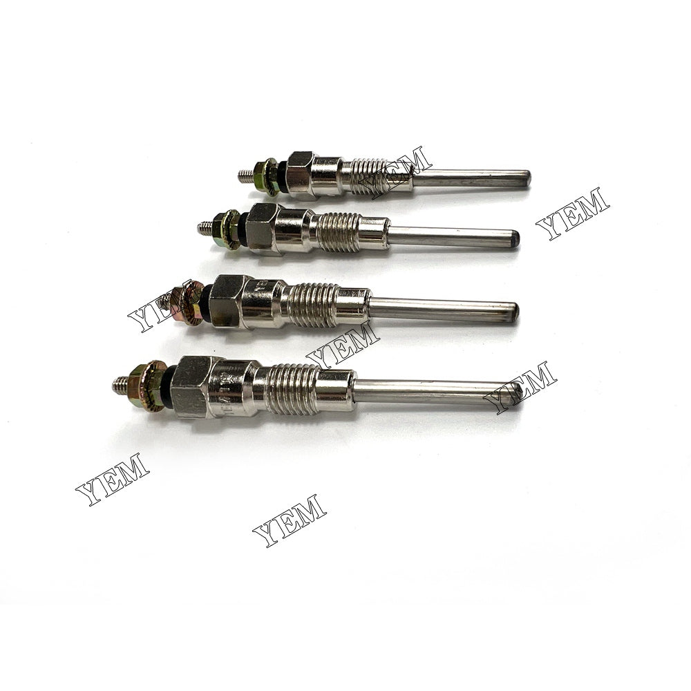 For Kubota Glow Plug 4X 19077-65512 1J860-65512 V2203 Engine Spare Parts YEMPARTS