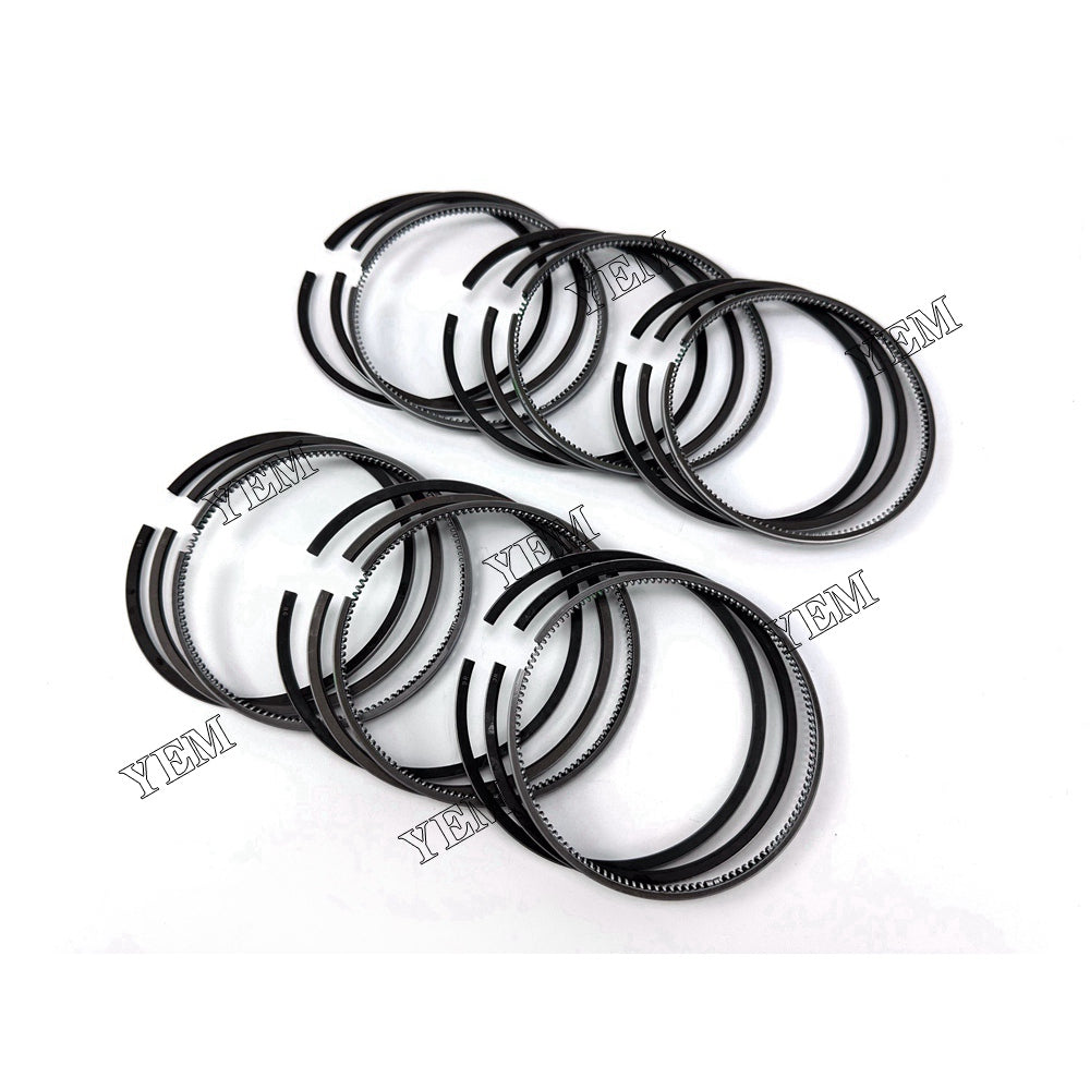 For Mitsubishi Piston Rings Set STD 4x 4D31 Engine Spare Parts YEMPARTS