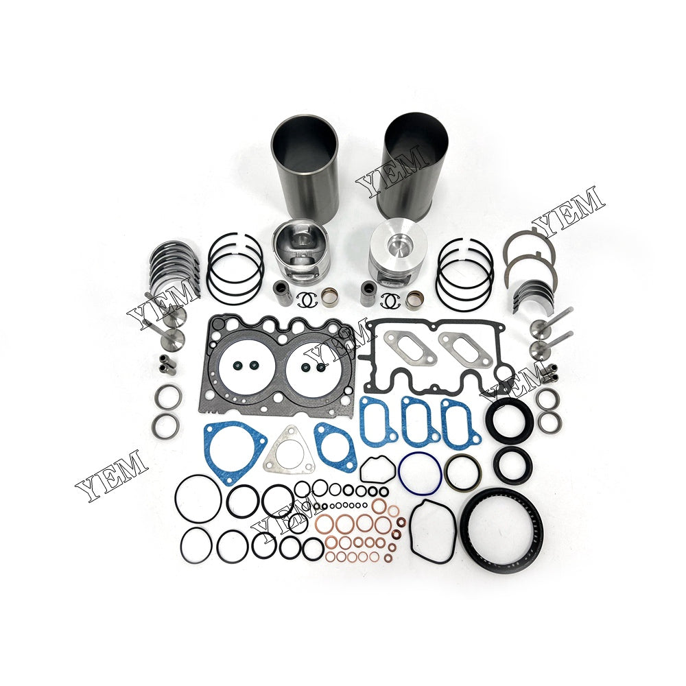 Overhaul Rebuild Kit With Gasket Set Bearing-Valve Train For Deutz Engine F2L1011F YEMPARTS