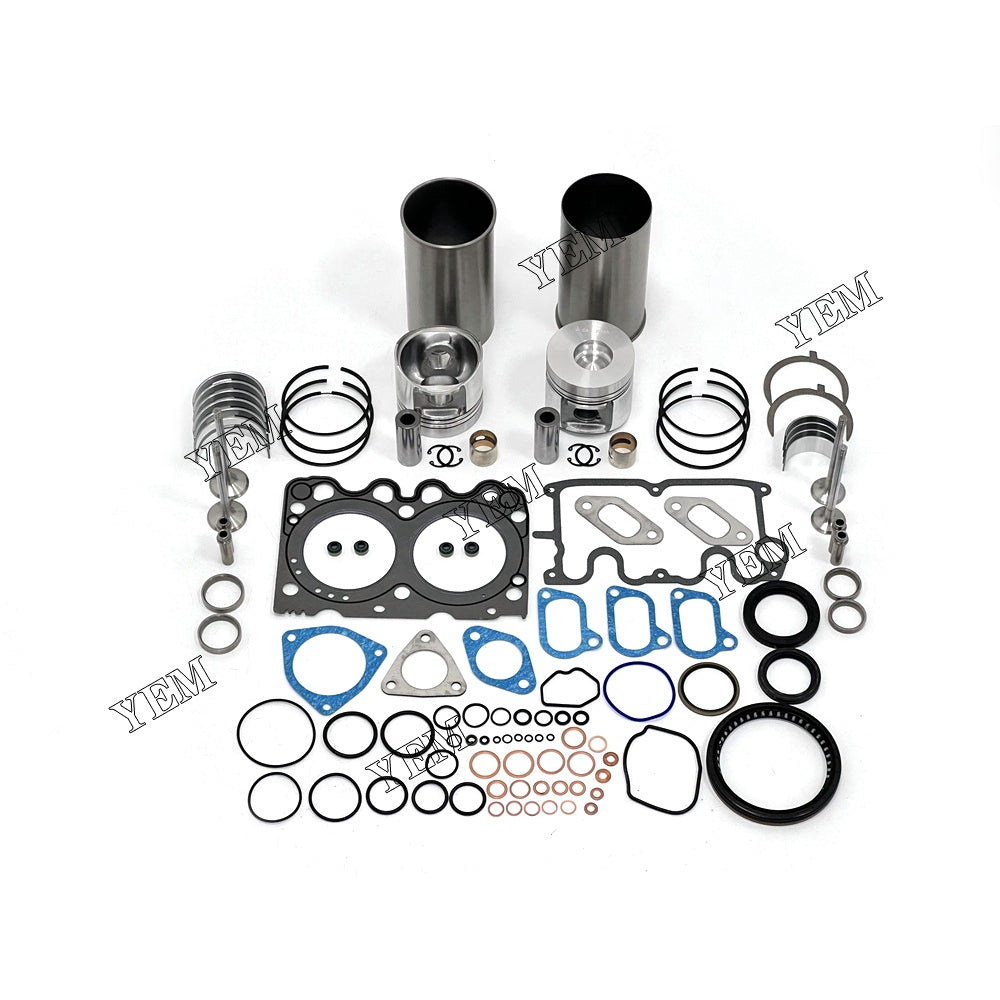 Overhaul Rebuild Kit With Gasket Set Bearing-Valve Train For Deutz Engine F2L1011F YEMPARTS