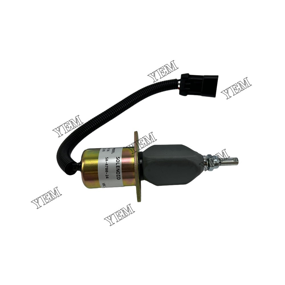 SA-4780-24 Stop Solenoid EX215 Engine For Hitachi spare parts YEMPARTS