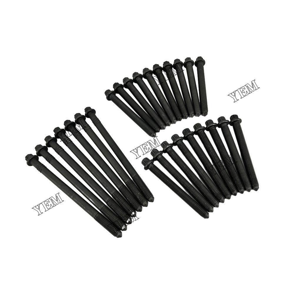For Volvo Head Bolt Set D6D Engine Parts YEMPARTS