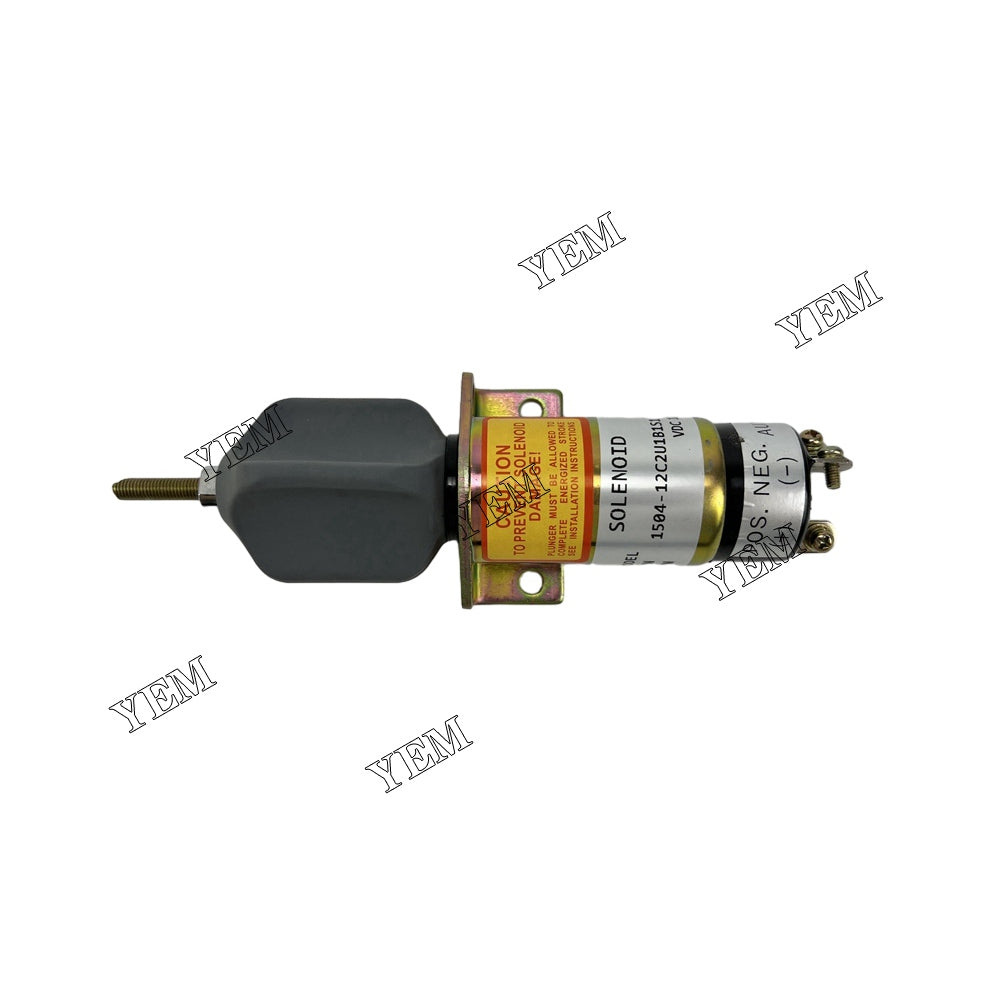 For Kubota Engine DF750 Stop Solenoid 1504-12C2U1B1S1 YEMPARTS
