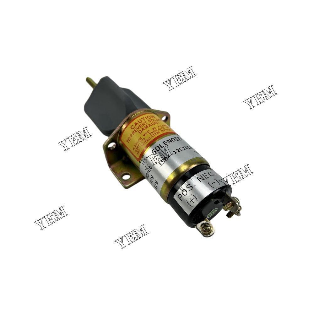 For Kubota Engine DF750 Stop Solenoid 1504-12C2U1B1S1 YEMPARTS