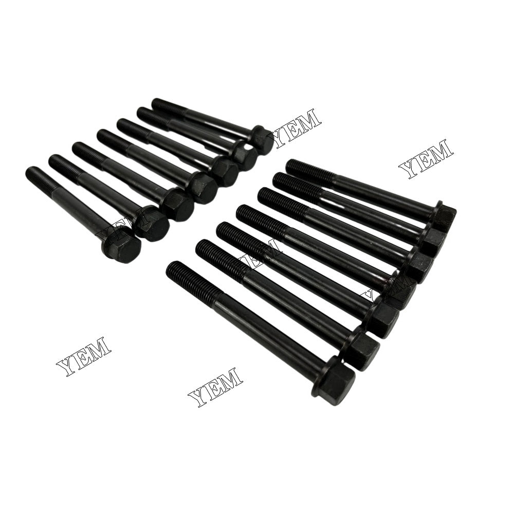 For Kubota Engine D1301 Head Bolt Set YEMPARTS