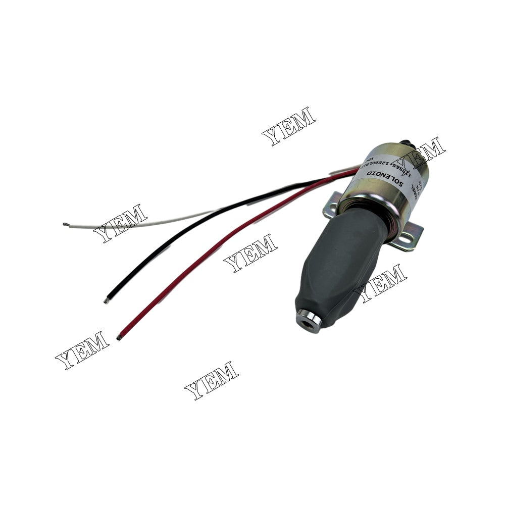 Stop Solenoid 1753ES-12E6ULB1S1 SA-3786-12 For Kubota Engine 721D2 YEMPARTS