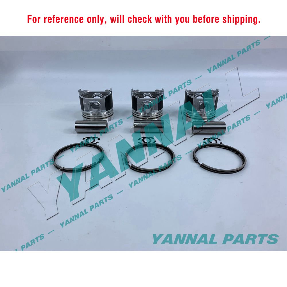 YANMAR 3T72HL PISTON & RINGS For Yanmar