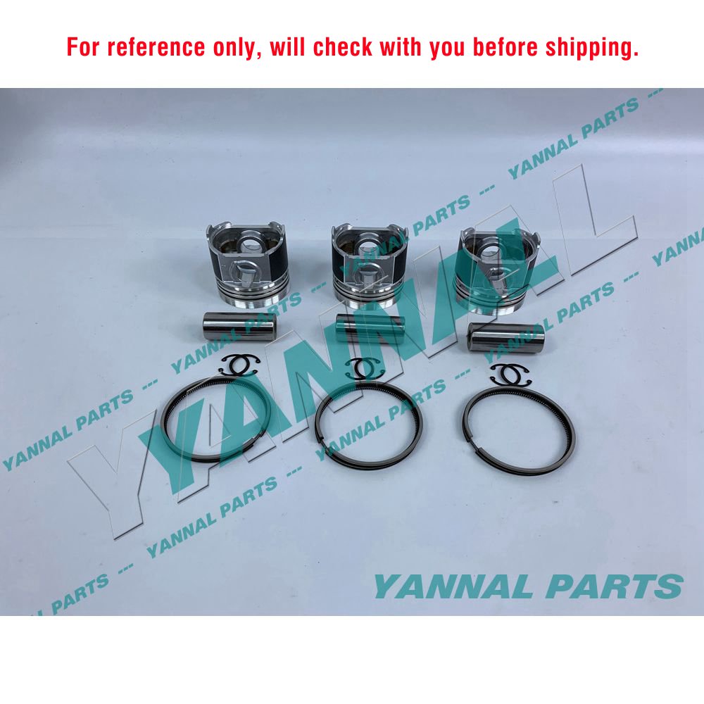 YANMAR 3TNC78 PISTON & RINGS For Yanmar
