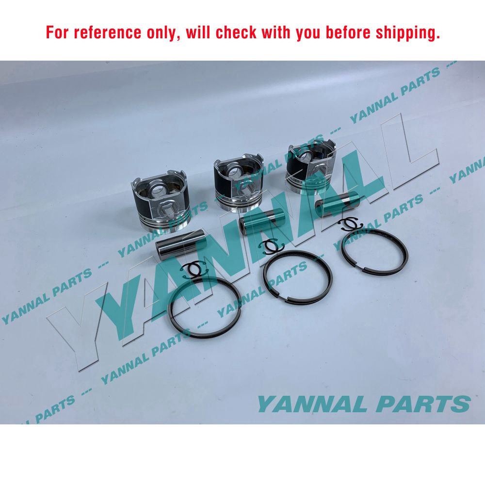 YANMAR 3TNV84 PISTON & RINGS For Yanmar