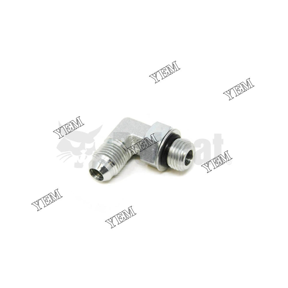 17KB0606 90 Degree Hydraulic Elbow Fitting For Bobcat 5600 A770 DX17Z E17 E17Z E20 E20Z E27Z E35Z E35ZN E42 E50L E55L S100 S130 S160 S185 S250 S450 S550 S570 S630 S64 S650 S70 S750 S76 S770 S850 T590 T650 T770 T870 TL30.60 TL35-70 TL38-70 Lawn mower YEMPARTS