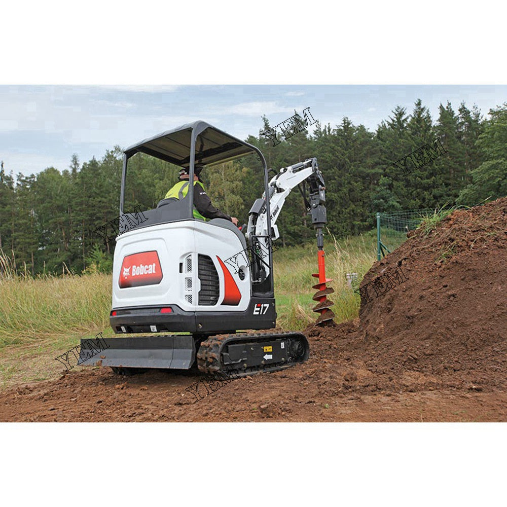 7259427 Excavator Rubber Track  230x48x72 For Bobcat DX17Z E20 E20Z YEMPARTS