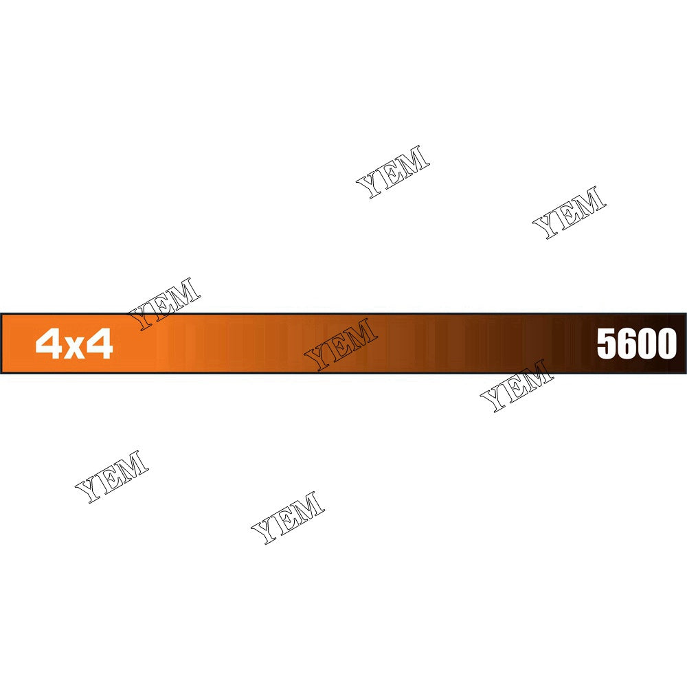 7165802 Right Box Decal For Bobcat 5600 YEMPARTS