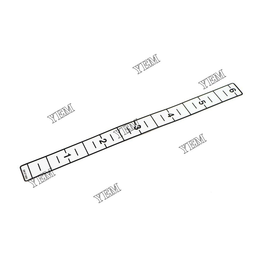 6715662 Depth Decal For Bobcat Loaders engine parts YEMPARTS