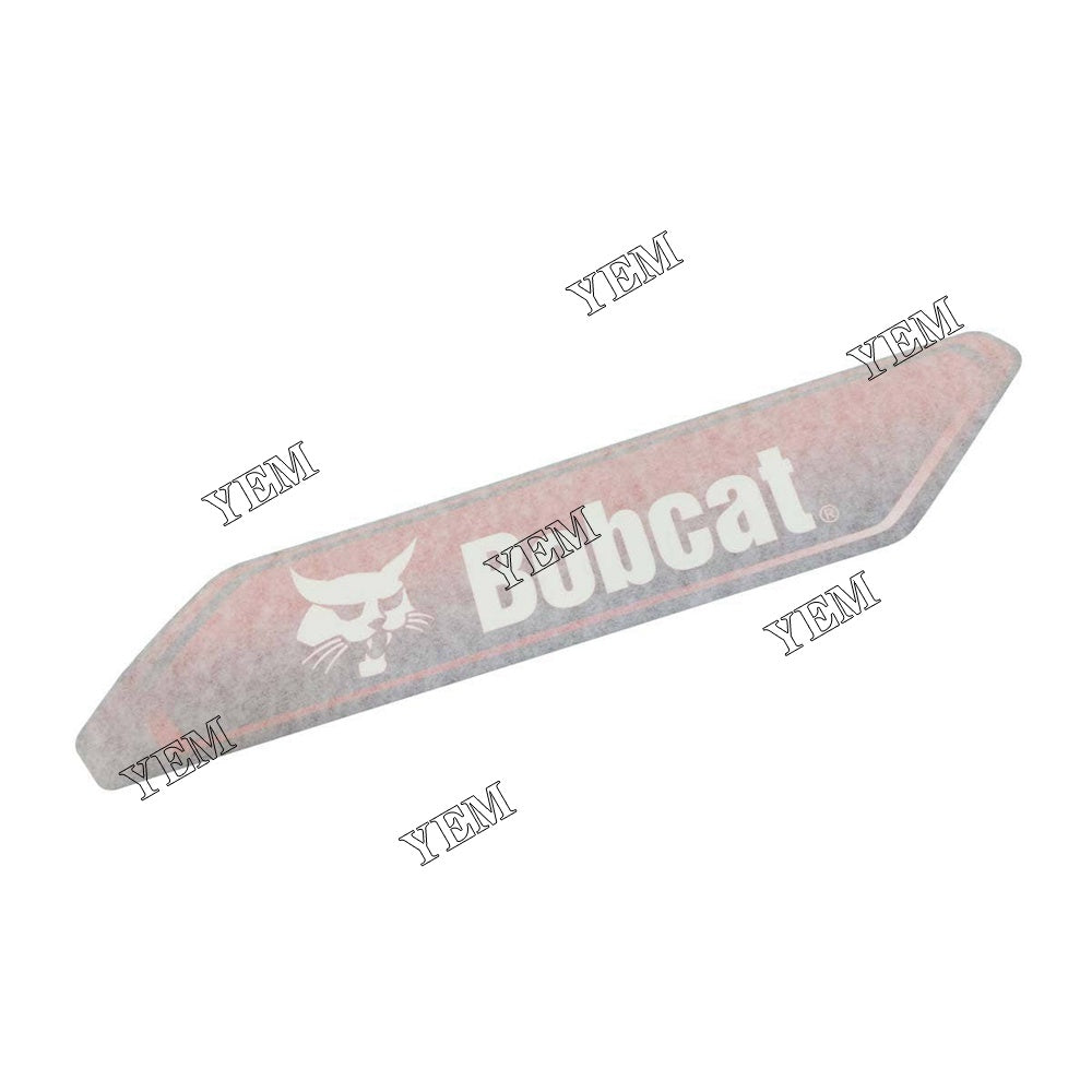 7406472 3.52*17.47 Bobcat Logo Lift Arm LH Decal For Bobcat S70 YEMPARTS