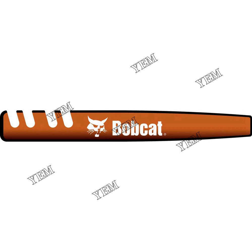 7156442 7*56.32 Bobcat Logo Decal For Bobcat Loaders engine parts YEMPARTS