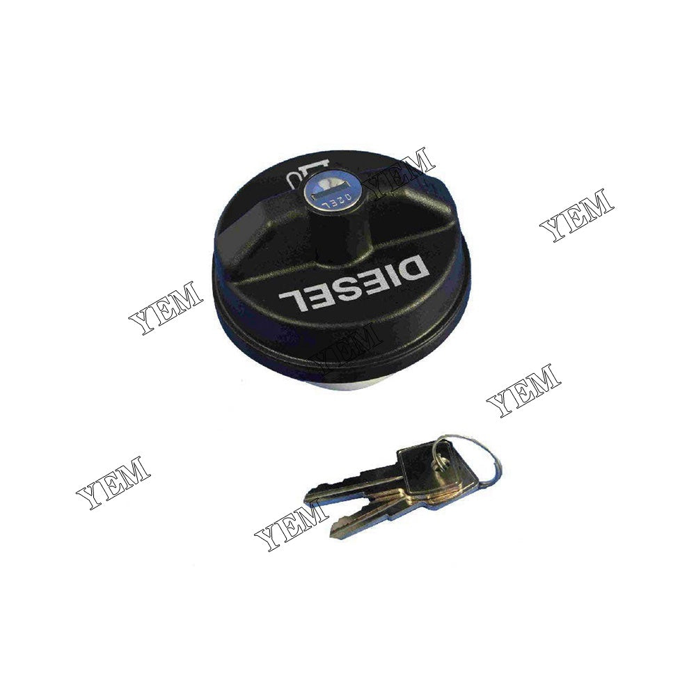 7121223 Locking Diesel Cap For Bobcat A770 S160 S185 S250 S630 S650 S750 S770 S850 T650 T770 T870 YEMPARTS