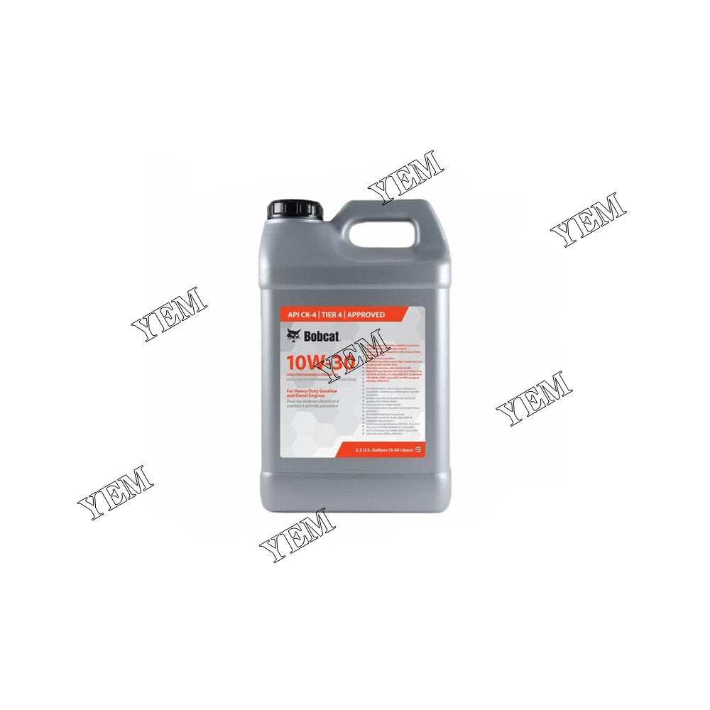 7354877 Engine Oil  10W30  2.5 Gallon For Bobcat Loaders engine parts YEMPARTS