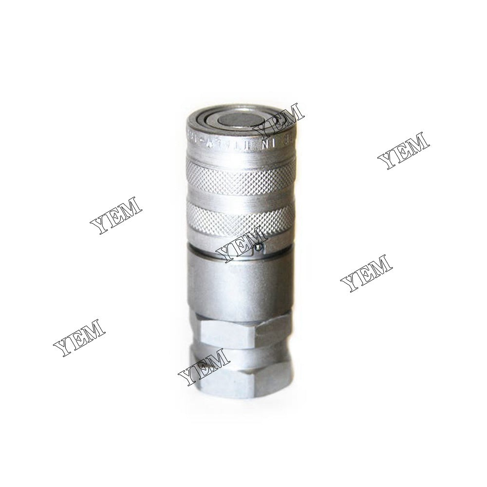 7246788 Flat Faced Female Coupler 3/8 body 3/4 UNF/ORB thread For Bobcat Lawn mower engine parts YEMPARTS