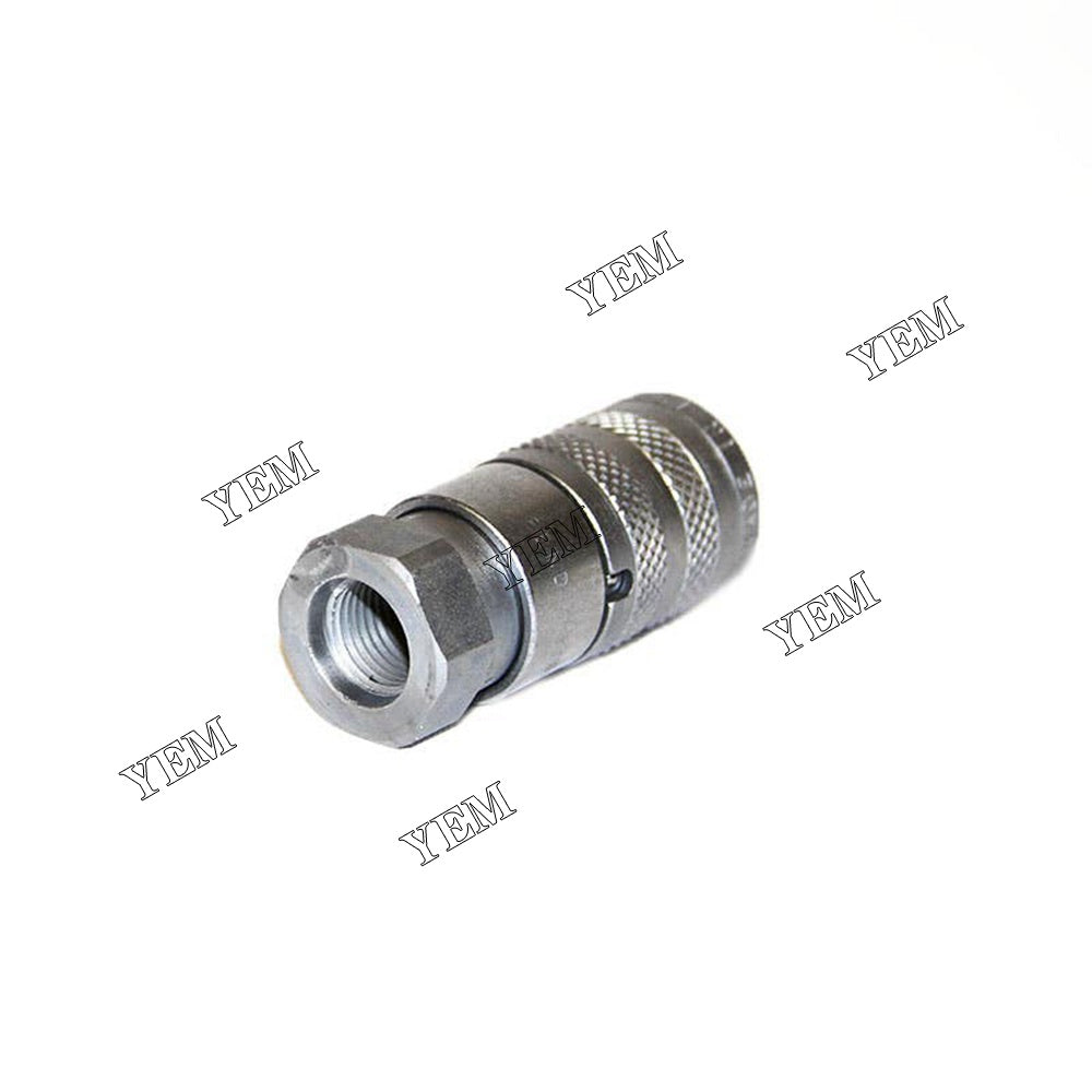 7246786 Flat Faced Female Coupler 1/4 body 9/16 UNF/ORB thread For Bobcat A770 S160 S185 S250 S450 S510-CH10 S550 S550 S570 S590 S630 S64 S650 S750 S76 S770 S850 T590 T650 T770 T870 YEMPARTS