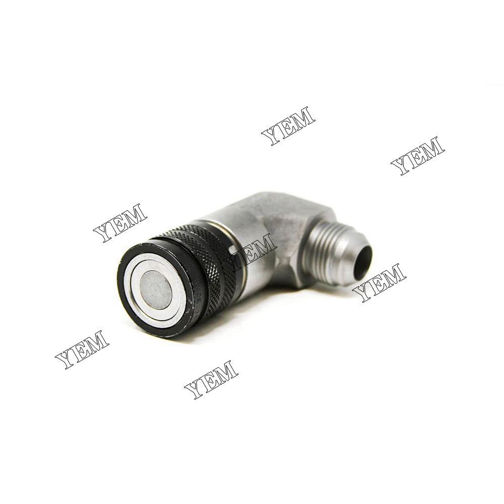 7246781 90 Degree Flat Faced Female Coupler 1/2 body 1-1/16 JIC thread For Bobcat Lawn mower engine parts YEMPARTS
