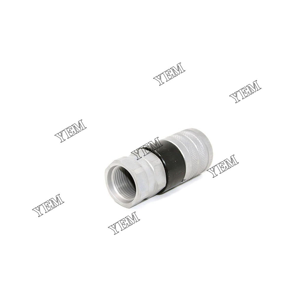 7246797 Flat Faced Female Coupler 1/2 body 1-1/16 SAE thread For Bobcat Loaders engine parts YEMPARTS