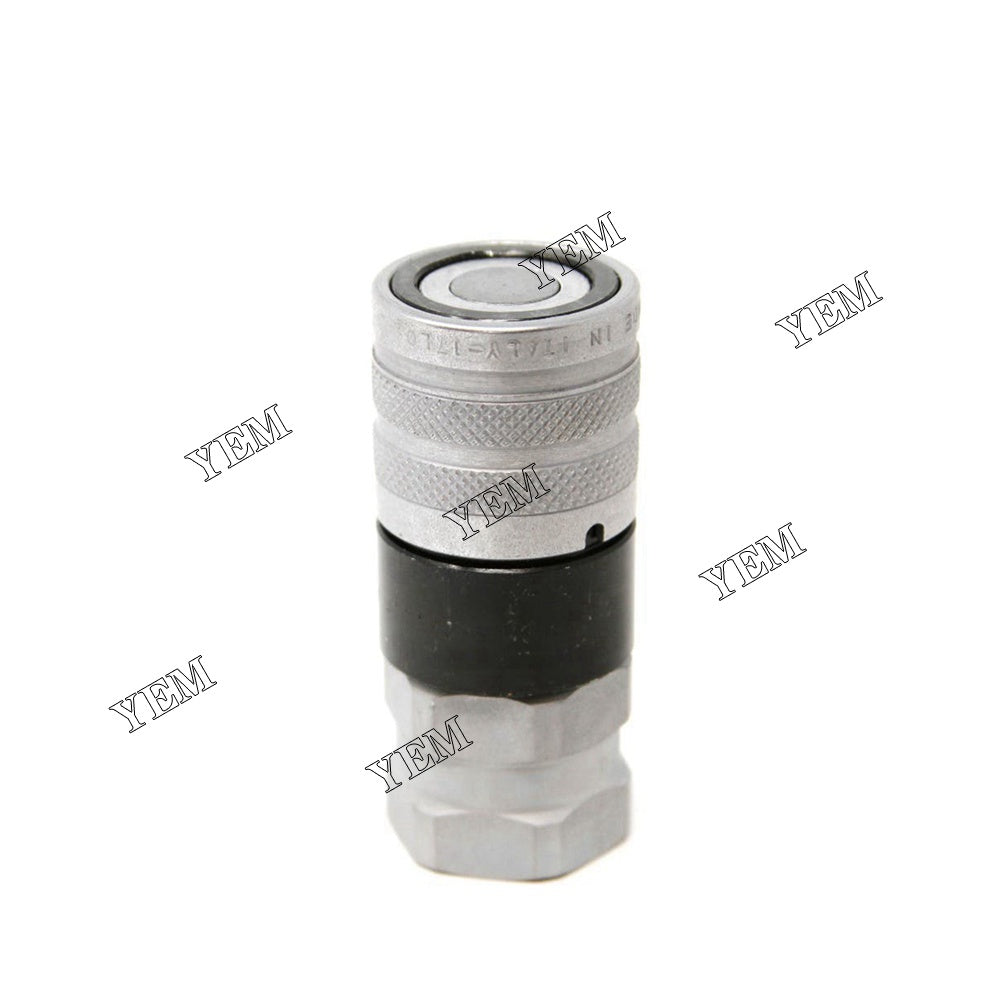7246797 Flat Faced Female Coupler 1/2 body 1-1/16 SAE thread For Bobcat Loaders engine parts YEMPARTS