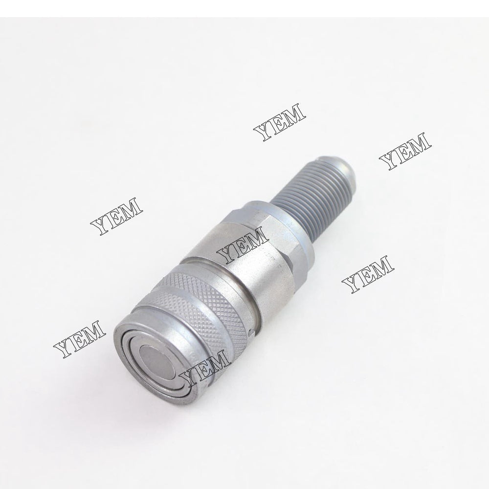7246794 Flat Face Female Coupler 1/4 body 7/8 UNF/ORB thread For Bobcat E27Z E35Z E35ZN S100 YEMPARTS