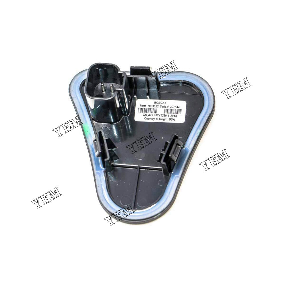 7003032 Traction Lock Override Switch For Bobcat A770 S450 S510-CH10 S550 S550 S570 S590 S630 S650 S750 S770 S850 T590 T650 T770 T870 YEMPARTS