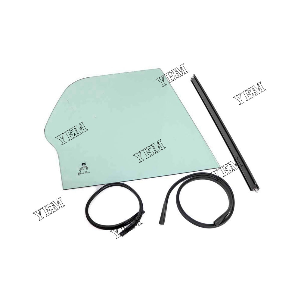 7261609 Right Hand Rear Fixed Glass For Bobcat A770 S450 S550 S550 S570 S590 S630 S650 S750 S770 S850 T590 T650 T770 T870 YEMPARTS